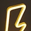 White Lightning Bold Neon Light Stand, 11"