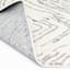 (C201) Found & Fable Mylah White Strato Shag Area Rug, 5x7