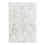 (C201) Found & Fable Mylah White Strato Shag Area Rug, 8x10