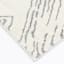 (C201) Found & Fable Mylah White Strato Shag Accent Rug, 3x5
