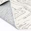 (C201) Found & Fable Mylah White Strato Shag Accent Rug, 3x5