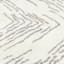 (C201) Found & Fable Mylah White Strato Shag Runner, 2x6