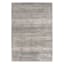 (A498) Laila Ali Camden Grey Geo Square Design Area Rug, 5x7