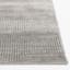 (A498) Laila Ali Camden Grey Geo Square Design Area Rug, 5x7
