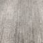 (A498) Laila Ali Camden Grey Geo Square Design Area Rug, 5x7