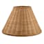 Honeybloom Natural Rattan Small Table Lamp Shade, 5x12x8
