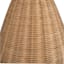 Honeybloom Natural Rattan Medium Table Lamp Shade, 6x14x10