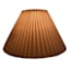 Honeybloom White Pleated Small Table Lamp Shade, 5x12x8