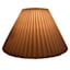 Honeybloom White Pleated Medium Table Lamp Shade, 6x14x9