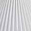 Honeybloom White Pleated Medium Table Lamp Shade, 6x14x9