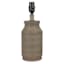 Found & Fable Brown Wood Textured Small Lamp Base, 13"