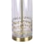 Providence Gold Glass Table Lamp Base, 19"