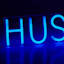 Hustle Neon Wall Sign