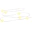 White Silver Wire String Lights