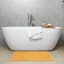 Crosby St. Ochre Waffle 100% Cotton Antimicrobial Bath Rug, 20x30