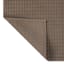Crosby St. Taupe Waffle 100% Cotton Antimicrobial Bath Rug, 20x30