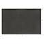 Crosby St. Charcoal Waffle 100% Cotton Antimicrobial Bath Rug, 20x30