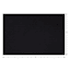 Crosby St. Black Waffle Antimicrobial Cotton Bath Rug, 20x30
