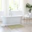 Honeybloom Sage Braided Cotton Bath Rug, 20x30
