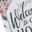 Providence Welcome to Our Home Floral Garden Flag, 18"