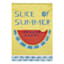 Sunny Club Slice Of Summer Garden Flag, 18"