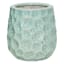 Ty Pennington Indoor Blue Indra Ceramic Planter, Small