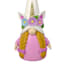Unicorn Gnome Pink Outdoor Garden Statue, 9"