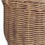Honeybloom Haven Polyrattan Lined Basket Planter, Medium