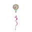 Floral Balloon Hanging Wind Spinner, 55"