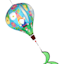 Gnome Balloon Hanging Wind Spinner, 55"