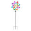 Flower Fiber Optic Wind Spinner, 63"