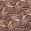 Tracey Boyd Brown Zig Zag Square Outdoor Throw Pillow, 16"