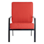 2-Piece Cherry Canvas Outdoor Deep Seat Cushion