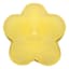 Tiny Dreamers Yellow Flower Shaped Squishy Pillow, 18x5