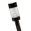 6-Lumen Oil Rubbed Bronze Round Steel Solar Pathway Light