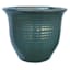 Providence Honeycomb Ocean Blue Outdoor Planter, Medium