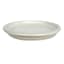 Running White Ceramic Outdoor Saucer, Large