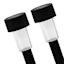 6-Pack Solar Black Rocket Pathway Lights