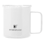 Hydraflow Glossy White Parker Vacuum Insulated Mug, 10oz