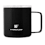 Hydraflow Glossy Black Parker Vacuum Insulated Mug, 10oz