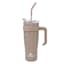 Hydraflow Capri Clay Cheetah Print Insulated Steel Tumbler, 40oz