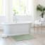 Honeybloom Woven Square Desert Sage Bath Rug, 20x30