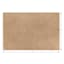 Found & Fable Tan Striped High-Low Bath Rug, 20x30