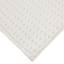 Crosby St. White Waffle Cotton Antimicrobial Bath Rug, 17x24