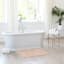 Honeybloom Pink Braided Cotton Bath Rug, 20x30