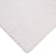 Honeybloom White Braided Cotton Bath Rug, 17x24