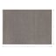 Honeybloom Dark Grey Braided Cotton Bath Rug, 17x24