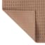 Crosby St. Brown Waffle Cotton Antimicrobial Bath Rug, 17x24