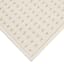 Crosby St. Ivory Waffle Cotton Antimicrobial Bath Rug, 17x24