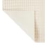 Crosby St. Ivory Waffle Cotton Antimicrobial Bath Rug, 17x24